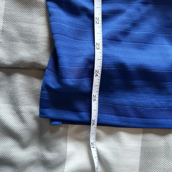 Lands End Outfitters Men’s Short Sleeve Polo Medium Blue - Picture 7 of 7